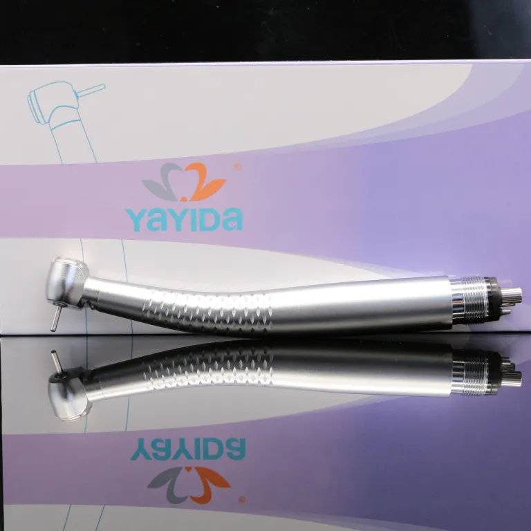 YAYIDA Dental High Speed LED Push Button Handpiece Caries Detection Handpiece With Generator