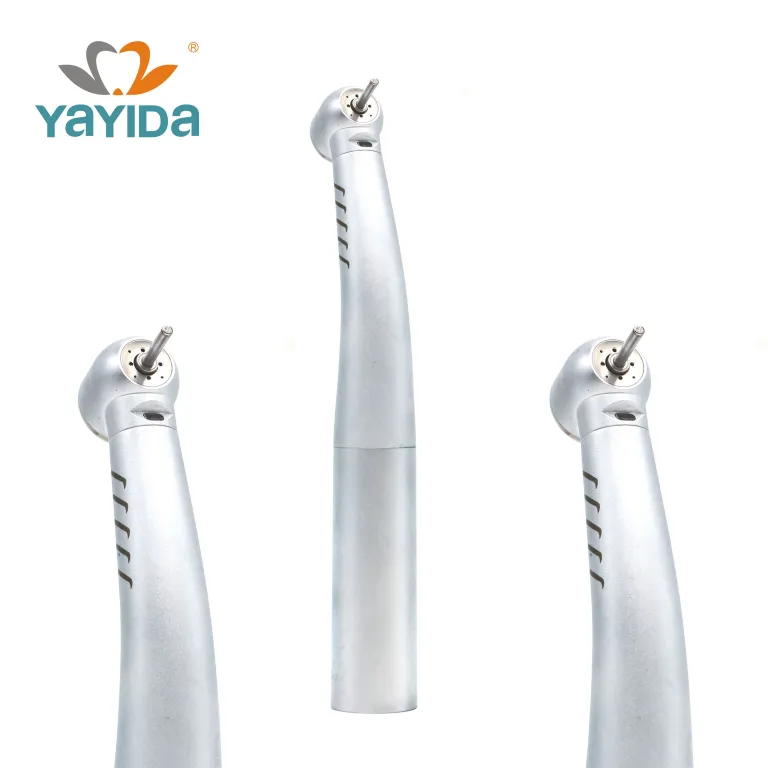 YAYIDA fiber optic LED push button dental handpiece with quick coupling dental handpiece manufacturer