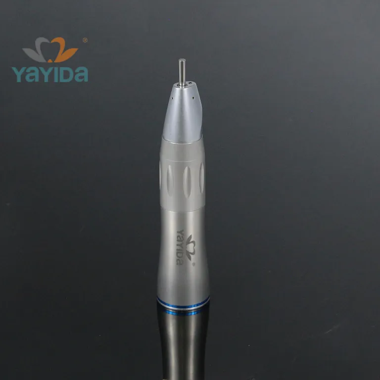 YAYIDA Stainless steel dental low speed Inner Water Straight Head Handpiece for E-type motor oral surgery