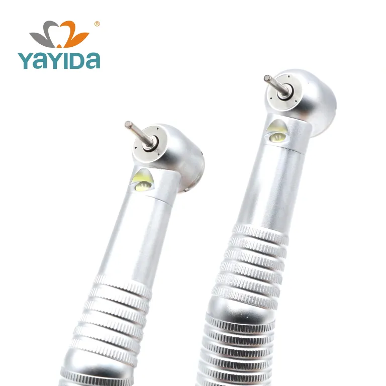 YAYIDA triple water spray push button LED high speed handpiece compatible with KV 636 dental handpiece manufacturers