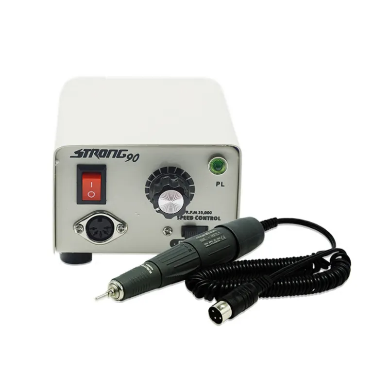 YAYIDA Dental Lab Micro Motor STRONG 90 +102S Handpiece 35000rpm Portable Micro Motor