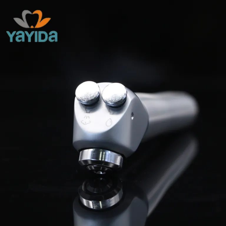 YAYIDA dental three way triple syringe 2 nozzles air water syringe for dental unit chair spare part