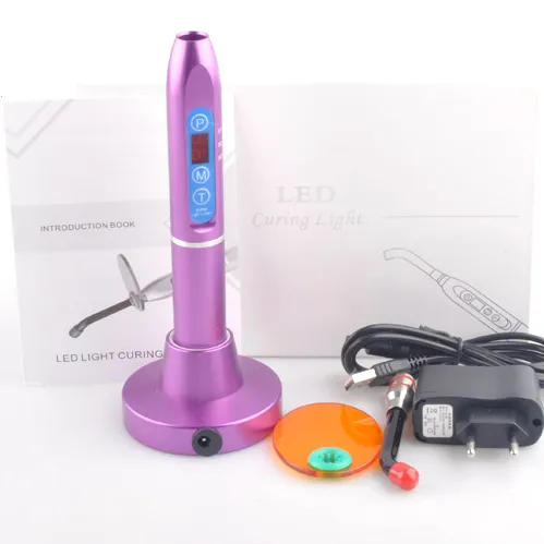 YAYIDA Wireless Aluminum alloy Colorful LED Light Curing Light lamp